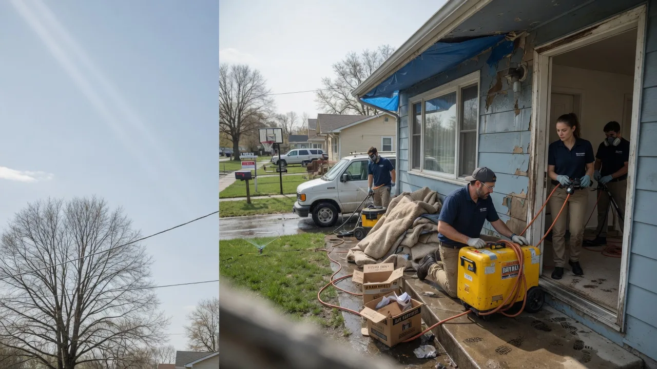 Basement Flood Cleanup in Mansfield, TN near me